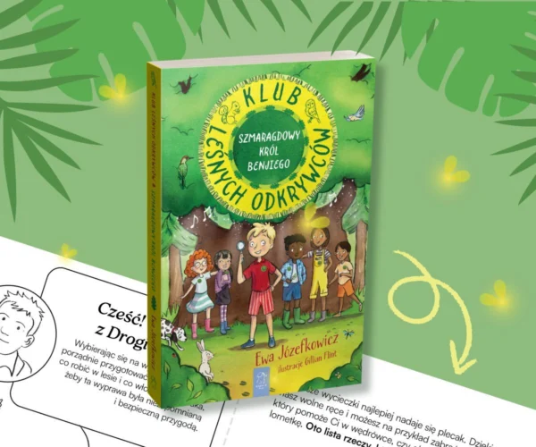 Wielka przygoda w sercu lasu! Najlepsza książka edukacyjna dla dzieci 6+