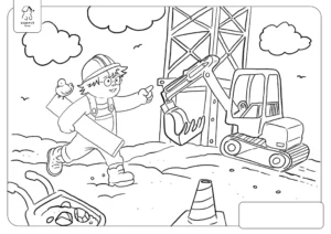 Ignaś i plac budowy