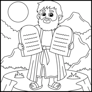 Mojżesz i dziesięć przykazań