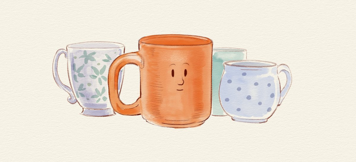 Bajka o wyszczerbionym kubku, czyli o tym, że warto być sobą