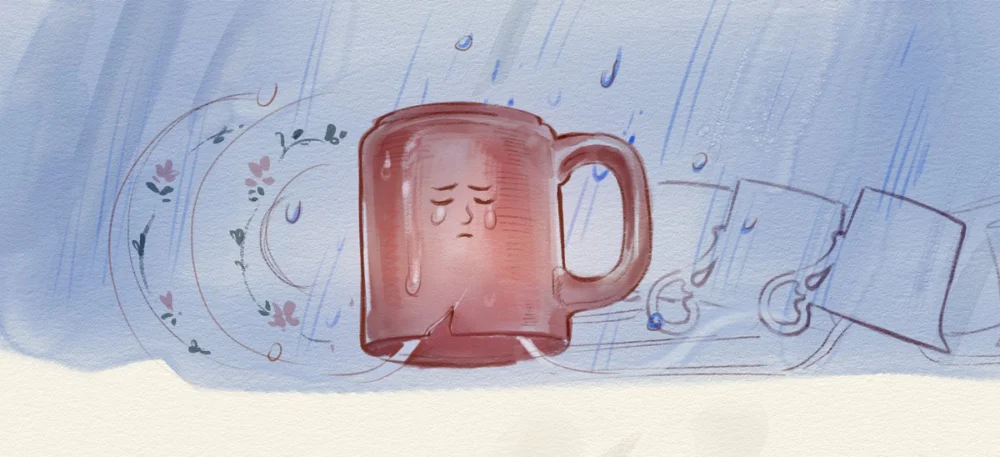 Bajka o wyszczerbionym kubku, czyli o tym, że warto być sobą