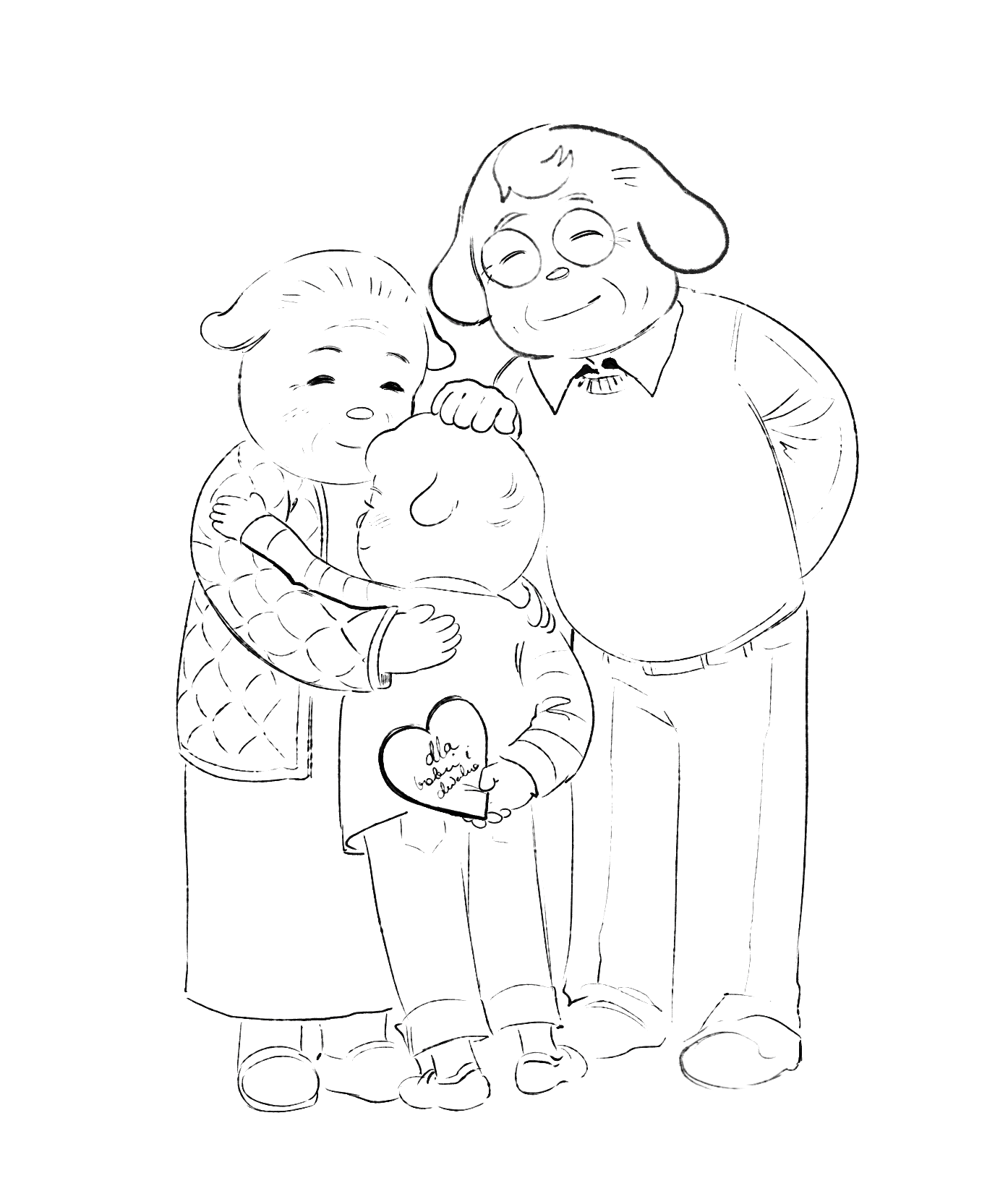 Laurka dla Babci i Dziadka – Łusia