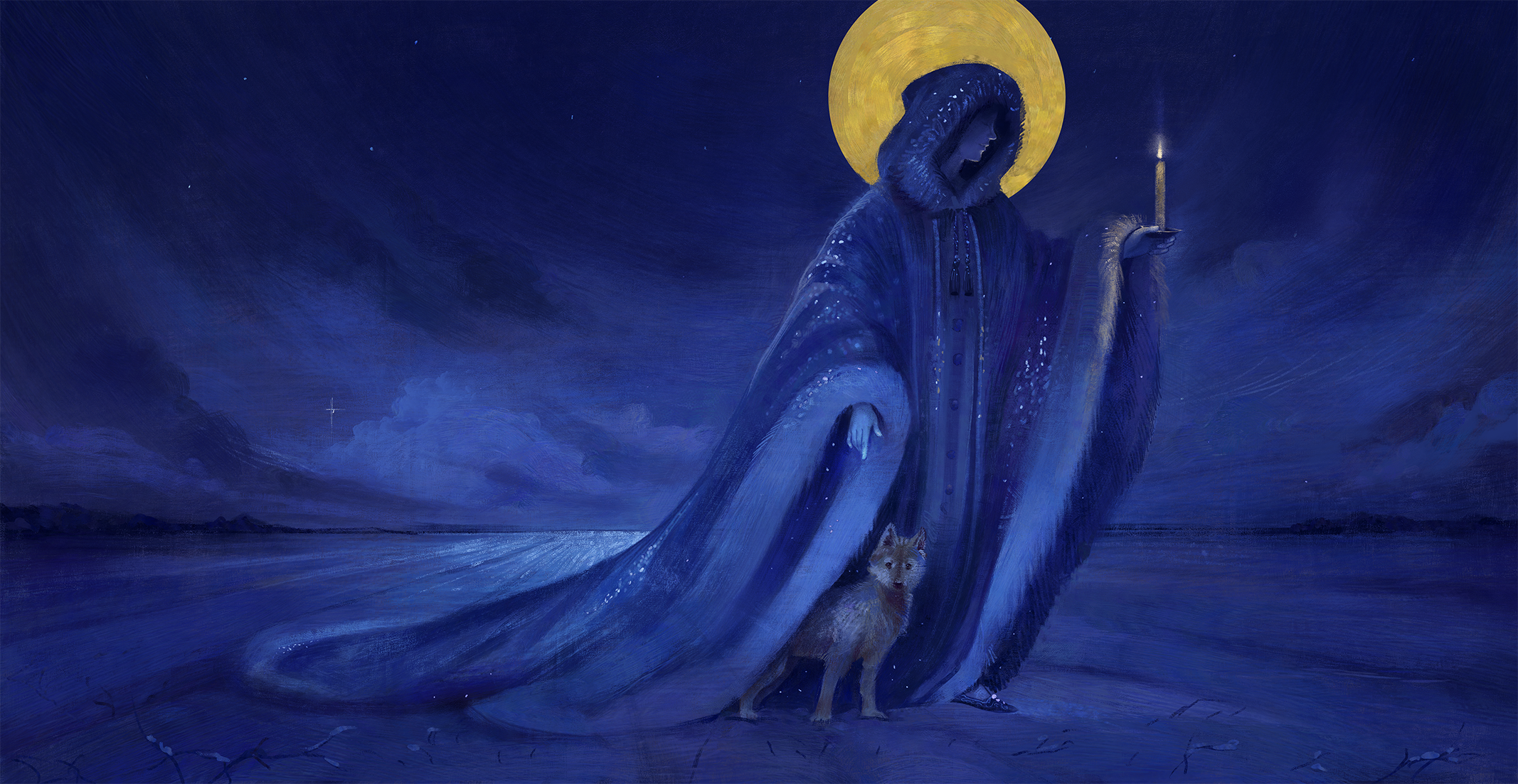 Światło w ciemności – opowieść o Matce Boskiej Gromnicznej i wilku