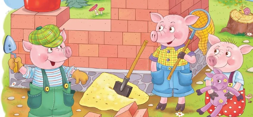 Trzy małe świnki – bajka do czytania dla dzieci