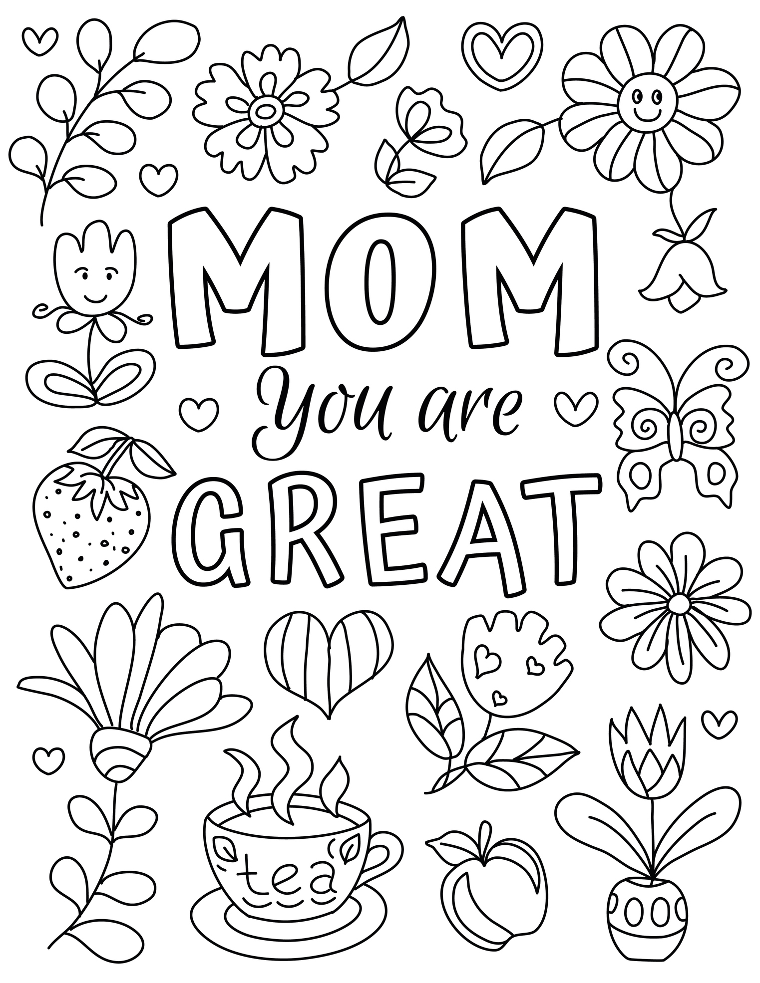 Laurka dla mamy – Mom you are great